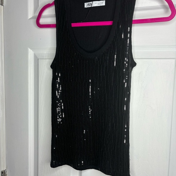Zara sequins top - Picture 6 of 6